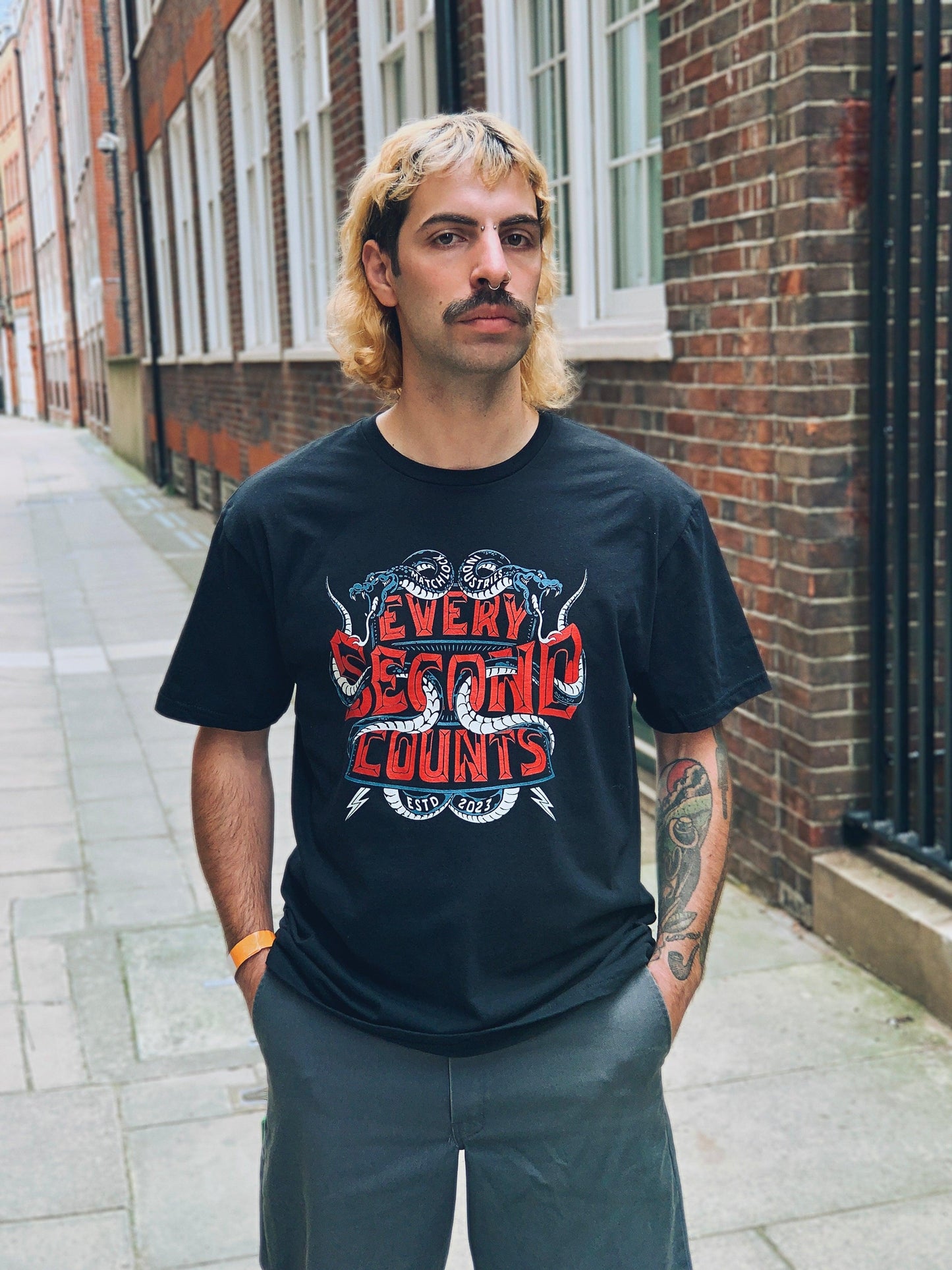 Every Second Counts T-Shirt - Matchlock Industries