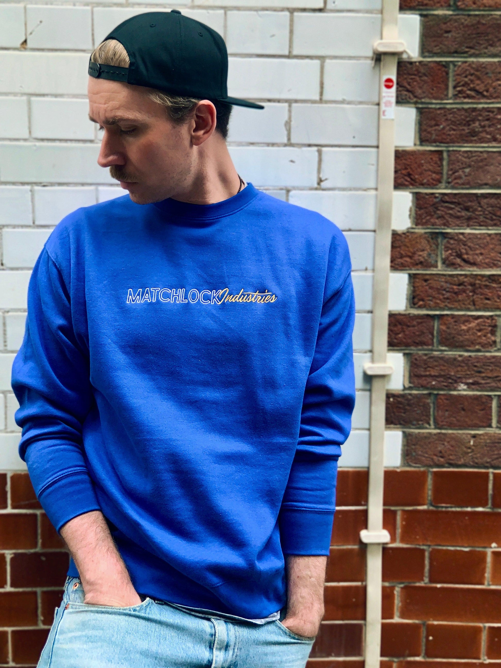 Embroidered Highline Sweatshirt - Matchlock Industries